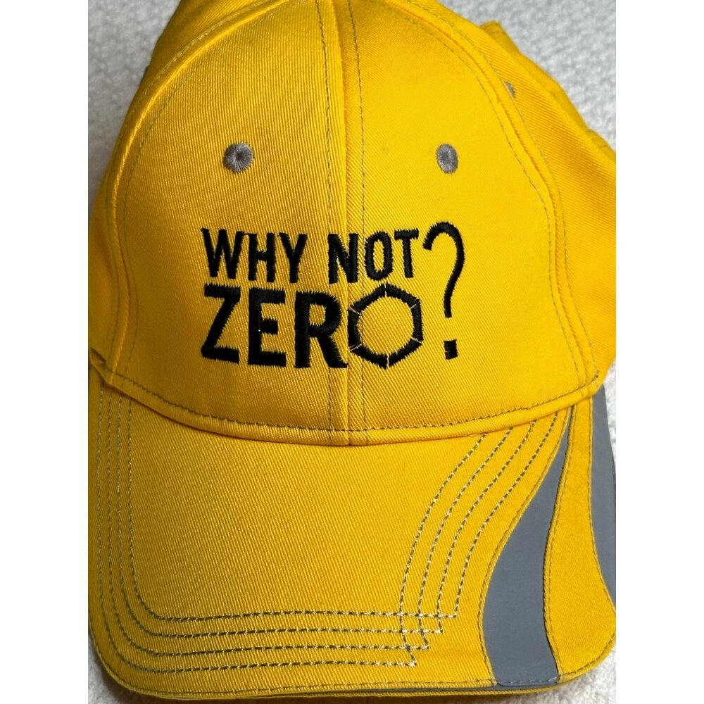 Hat Why Not Zero? Russell Westbrook Basketball Slogan Yellow Cap America Flames